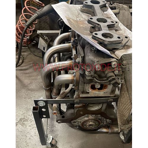 Colector de escape Fiat Punto Lancia Y FIRE 1200 8V 4-2-1 acero inoxidable