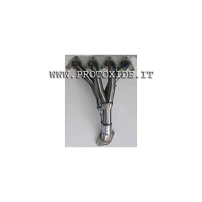 Collettore scarico Hyundai Coupe 1600-2000 16v 4-2-1 condotti ovali acciaio Inox Collettori scarico acciaio motori Aspirati