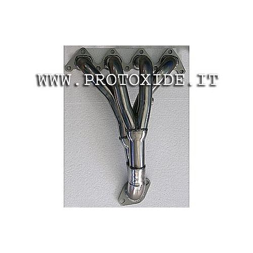 Izplūdes kolektors Hyundai Coupe 1600-2000 16v 4-2-1 ovālas nerūsējošā tērauda caurules Tērauda izplūdes kolektori aspirētaji...