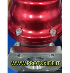 Wastegate Ferrari 208 GTB - GTS Turbo AMB INTERCOOLER vàlvula externa substituïble wastegate o membrana trencada Làmina exter...