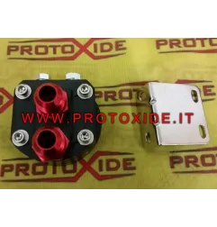 Kit de base adaptadora para colocar el filtro de aceite en el portafiltros con soporte Peugeot Citroën. Soportes y accesorios