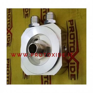 Oil cooler sandwich adapter Fiat Iveco 4000 cc turbodiesel Oil filter supports and accessories for sandwich oil cooler