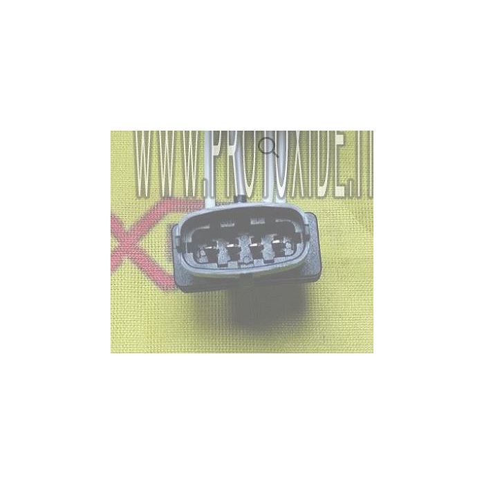 Connettore femmina 4 vie tipo Bosch 2 porta terminale maschio automotive