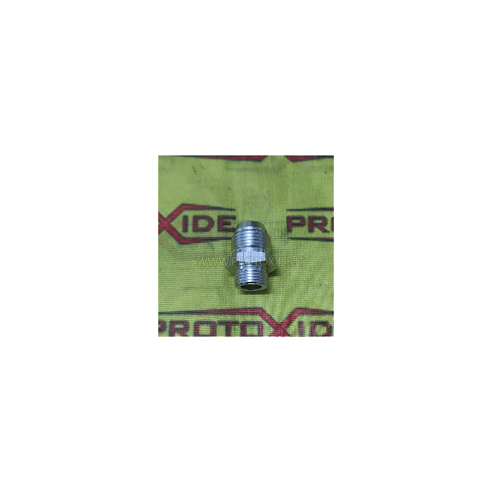 Nipple 8AN 18X1.5 maschio Ergal lega leggera Nipple 8AN 18X1.5 maschio Ergal lega leggera