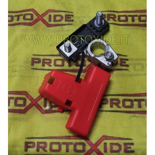 Terminal de batería con fusible de polo positivo Alambres y cables eléctricos