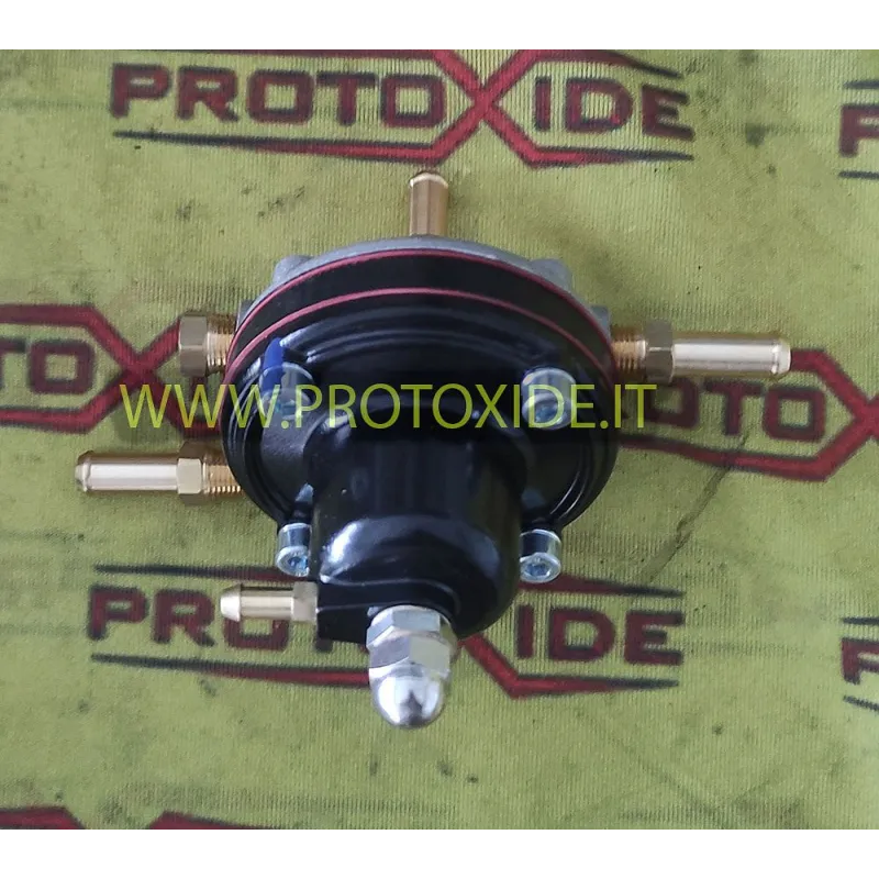 Kraftstoffeinspritzdruckregler für Turbo- und Saugmotoren mit universellem externen Manometeranschluss