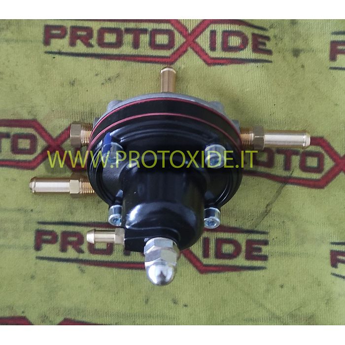 Regolatore pressione benzina iniezione motori turbo e aspirati con attacco manometro esterno universale