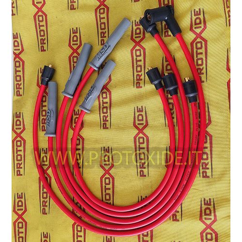 Zündkerzenkabel Alfa Romeo Duetto 1600 3. Serie kurzes Heck 1976-1982 rot schwarz hohe Leitfähigkeit Fahrzeugspezifische