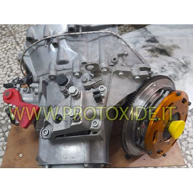 Komplet lahkega vztrajnika Renault Clio 3 RS3 200 - 203hp R3 DVOJNA DISK SKLOPKA ojačan baker v ergalu Komplet z vztrajnikom ...