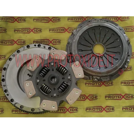 Kit volant moteur monomasse embrayage renforcé Cuivre 6 disques Alfa 156 2500 V6
