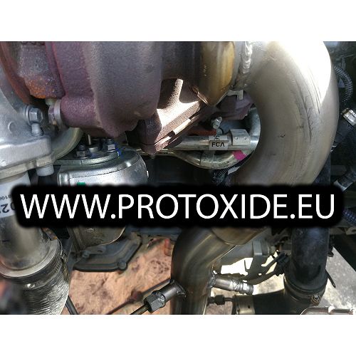 Auspuff-Fallrohr eliminiert DPF Fap Fiat 1300 Mjet Panda Alfa Mito 95 PS