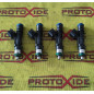 Injetores de alta impedância aumentados de 550 cc com 63 mm de comprimento Injetores de alta impedância aumentados de 550 cc com 63 mm de comprimento