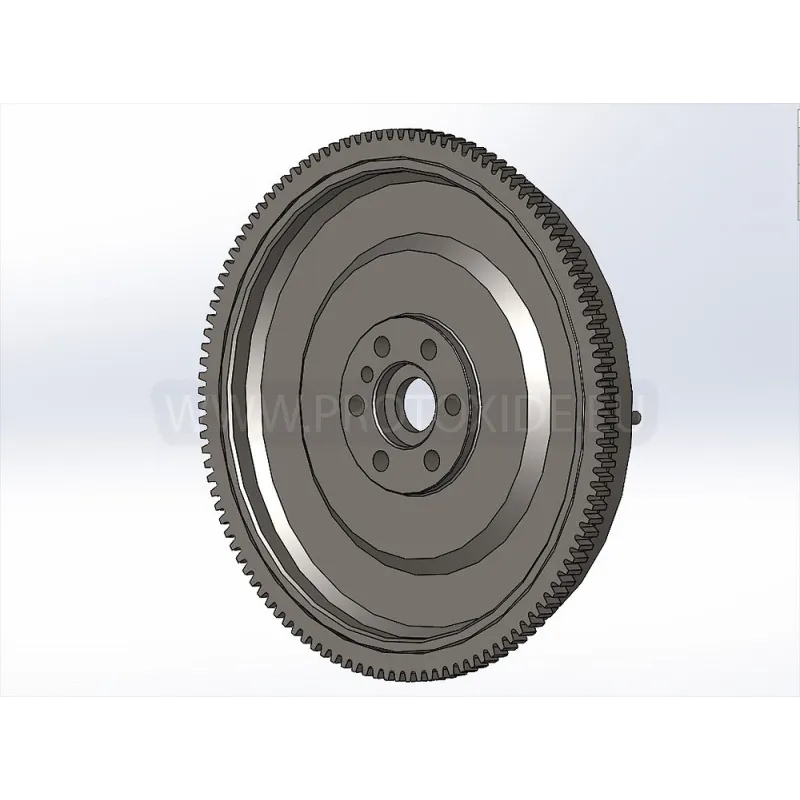 Volano acciaio alleggerito Fiat 1200-1400 con motore Fiat 500 Abarth t-jet Volano acciaio alleggerito Fiat 1200-1400 con motore Fiat 500 Abarth t-jet