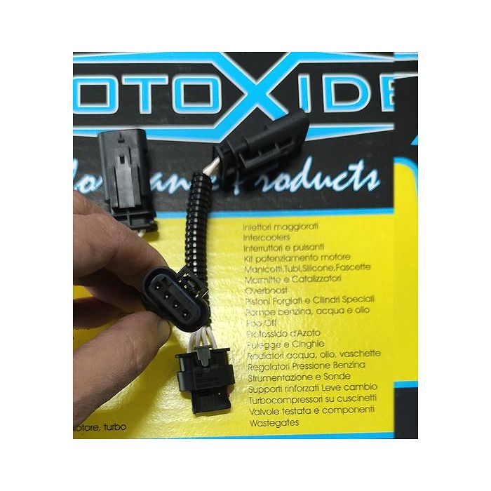 Extensión rápida para conectores válvula de escape Volkswagen Audi macho-hembra 4 vías Bosch Extensión rápida para conectores válvula de escape Volkswagen Audi macho-hembra 4 vías Bosch