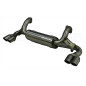 Silenciador d'escapament esportiu Ferrari Mondial T 3.400 en acer inoxidable Silenciador d'escapament esportiu Ferrari Mondial T 3.400 en acer inoxidable