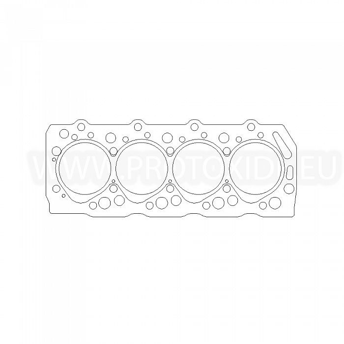 Garnitura de cap ranforsata Mitsubishi Pajero 2500 TD motor 4D56 inele de sprijin separate Garnitura de cap ranforsata Mitsubishi Pajero 2500 TD motor 4D56 inele de sprijin separate