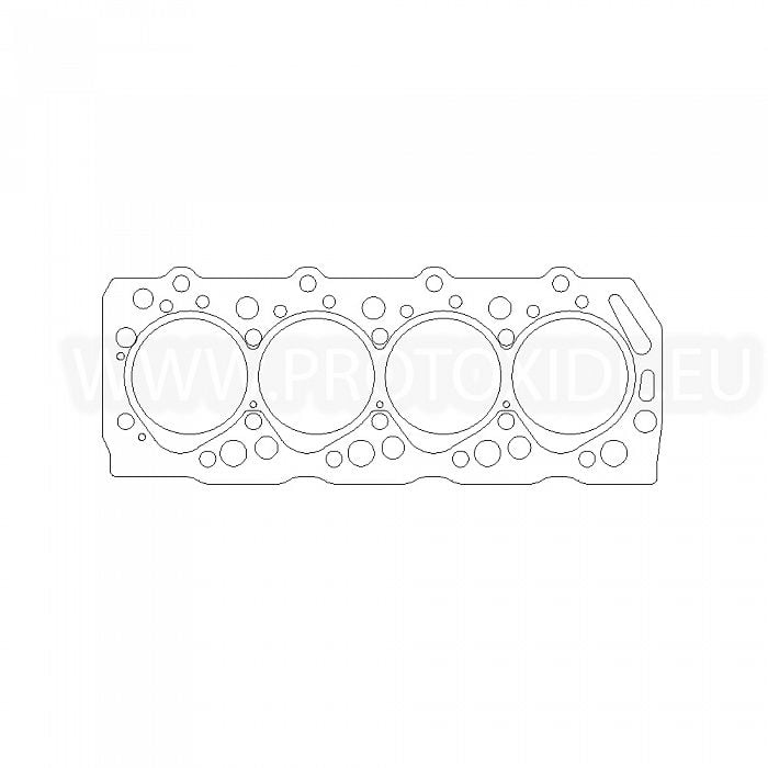 Junta de cabeçote reforçada Mitsubishi Pajero 2500 TD motor 4D56 anéis de suporte separados Junta de cabeçote reforçada Mitsubishi Pajero 2500 TD motor 4D56 anéis de suporte separados