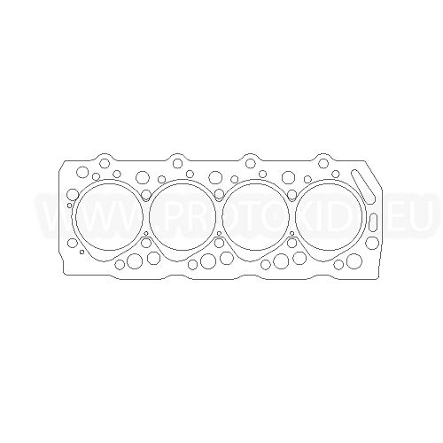 Junta de culata reforzada Mitsubishi Pajero 2500 TD motor 4D56 anillos de soporte separados Juntas de culata anillo de soporte