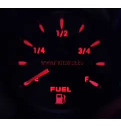 52mm okrągły wskaźnik poziomu paliwa, pływak, 6 kolorów