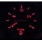 52 mm okrogli merilnik nivoja goriva, 6 barv