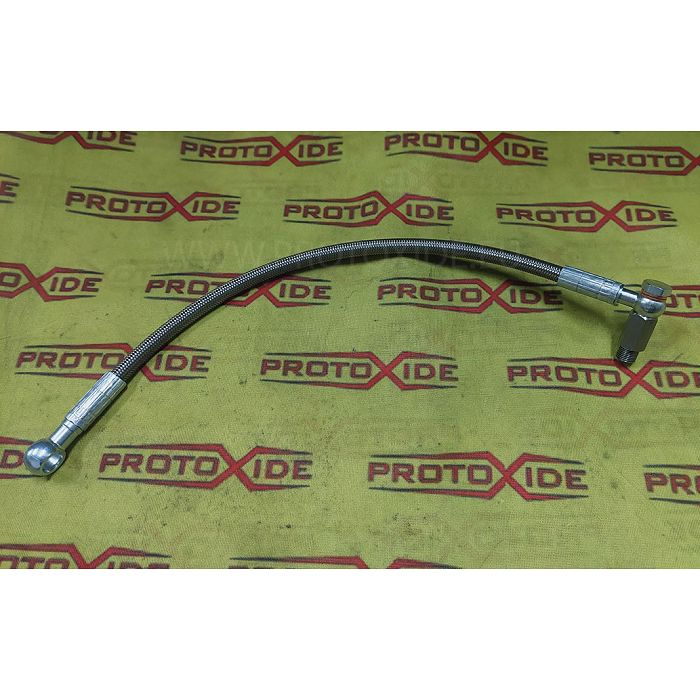 Conducta de livrare ulei din impletitura metalica Alfa Romeo Giulietta 1750 Turbo Garrett GT GTX Conducta de livrare ulei din impletitura metalica Alfa Romeo Giulietta 1750 Turbo Garrett GT GTX
