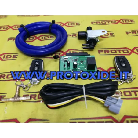 Kit de deschidere și închidere wireless cu telecomandă a evacuarii pentru Alfa Romeo Giulia Quadrifoglio Verde 2.9, supape de