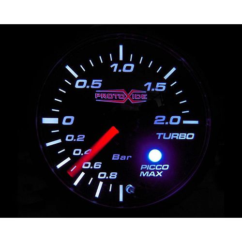 Turbo pressure gauge with alarm memory and 60mm from -1 to +2 bar Pressure gauges Turbo, Petrol, Oil