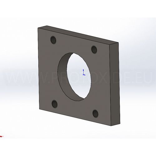 IHI Turbo indløbsflange - Garrett 1446 Fiat 500 Abarth Flanger til Turbo, Downpipe og Wastegate