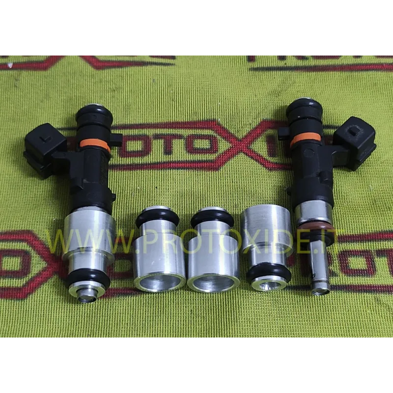 Espaçadores de injetores Bosch adaptadores de alumínio extensão INFERIOR +27mm