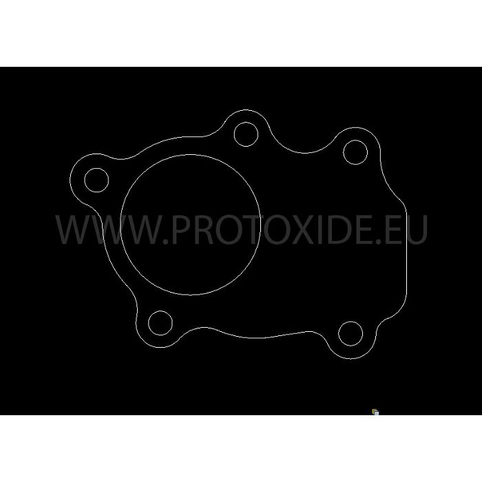 Garrett GBC Turbo Downpipe kipufogó karimák külső wastegate-hez Garrett GBC Turbo Downpipe kipufogó karimák külső wastegate-hez