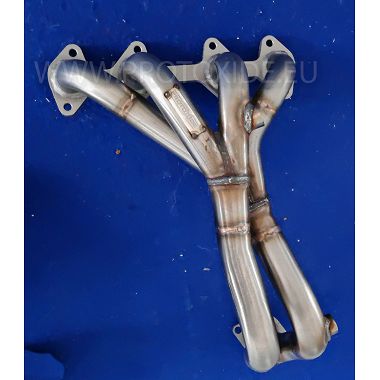 Collecteur d'échappement Fiat Punto Lancia Y FIRE 1200 -1400 8V 4-2-1 bride ovale en acier inoxydable Collecteurs d'échappeme...