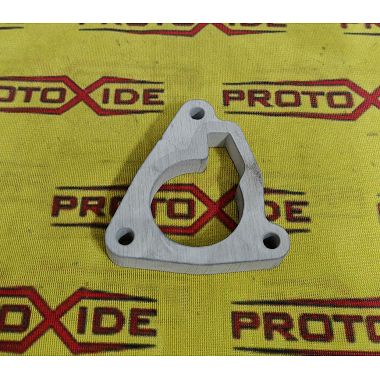 Bride d'espacement de corps de papillon Fiat Fire engines 1200 1400 8v triangulaire Brides pour collecteurs, turbo, downpipe
