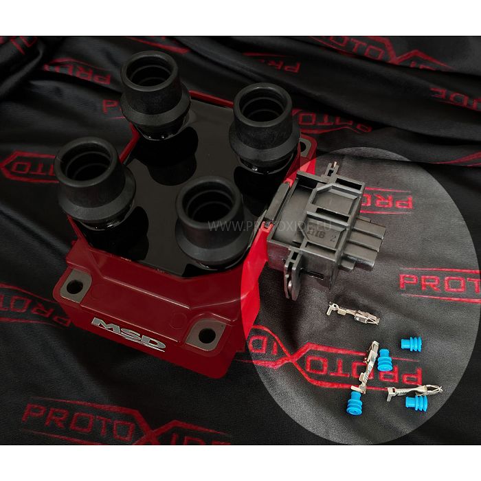 Conector eléctrico de bobina de 3 vías MSD Ford