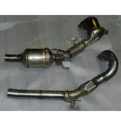 Tubo de escape livre Golf 8.5 GTI 2000 333 cv sem catalisador SEM OPF / GPF Downpipe turbo motores a gasolina