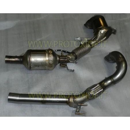 Tubo de escape livre Golf 8.5 GTI 2000 333 cv sem catalisador SEM OPF / GPF Downpipe turbo motores a gasolina