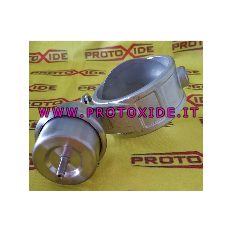 ターボ圧力に基づいて真空状態で排気を開閉するバルブ