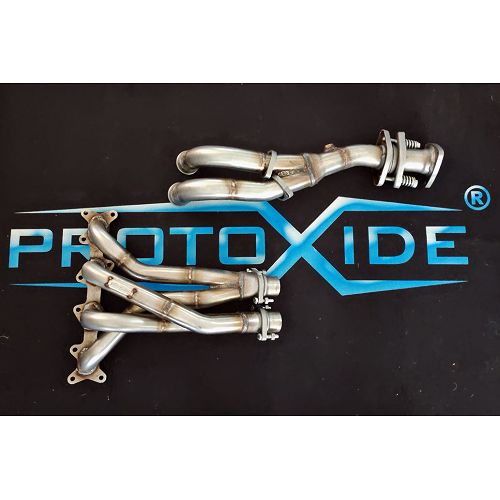 Collecteur d'échappement sport 4-2-1 en acier inoxydable pour Fiat Bravo 1600 16V Collecteurs d'échappement en acier pour mot...