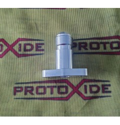 Accesorio de drenaje de aceite para turbocompresor Garrett GT-GTX Mitsubishi TD04 10AN con junta Tubos de aceite y accesorios...
