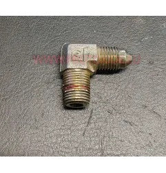 4AN vsuvka - 1-8 NPT 90-stupňová spojka pre systémy s oxidom dusným