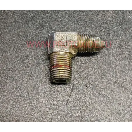4AN vsuvka - 1-8 NPT 90-stupňová spojka pre systémy s oxidom dusným