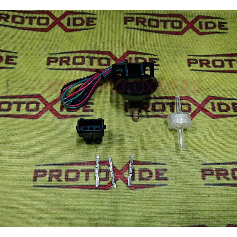 Sensor de presión -1 hasta 3,5 bar Alimentación de 12 voltios, salida de señal de 0-5 voltios Conexión Bosch