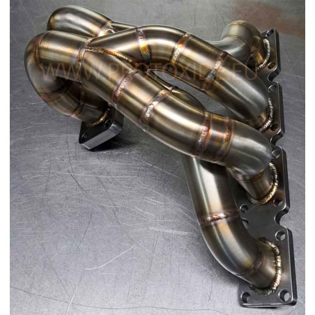 Ford Sierra Cosworth 2 RWD RUOSTUMATON TERÄS 4-2-1 Pakosarja Ruostumattomasta teräksestä valmistetut pakosarjat Turboahdetut