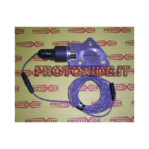 Electronic exhaust valve for opening Exhaust Valve muffler