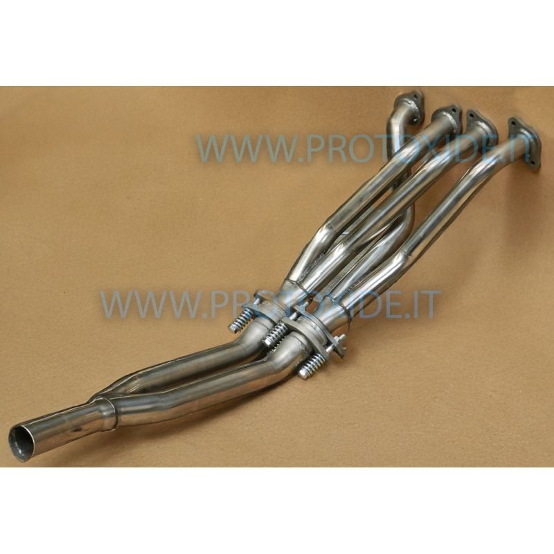 copy of  copy of Коллектор выпускной Hyundai Coupe 1600-2000 16v 4-2-1 овальные трубы нержавейки