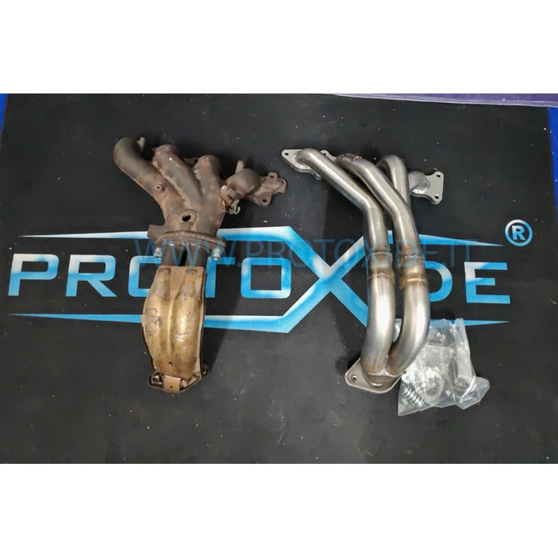 Collettore scarico Suzuki Swift GTI 1300 16v 4-2-1 maggiorato G13B acciaio inox