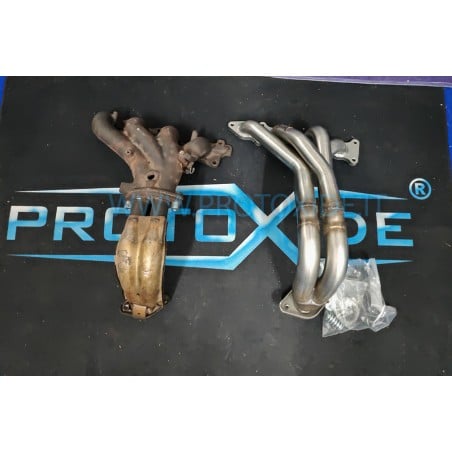 Collettore scarico Suzuki Swift GTI 1300 16v 4-2-1 maggiorato acciaio inox Collettori scarico acciaio motori Aspirati