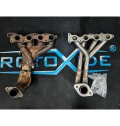 Udstødningsmanifold Suzuki Swift GTI 1300 16v 4-2-1 forstørret i rustfrit stål