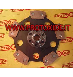 Reinforced rigid copper clutch disc for single-disc Ergal assemblies Reinforced clutch discs