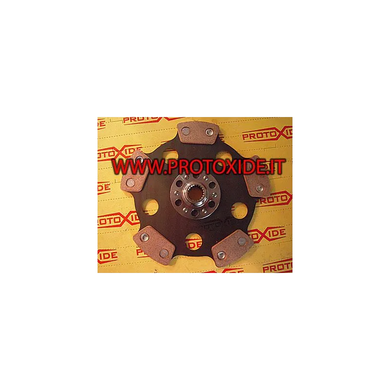 Vahvistettu jäykästä kuparista valmistettu kytkinlevy yksilevyisiin Ergal-kokonaisuuksiin