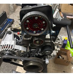Polia de comando de válvulas ajustável para motores Fiat Lancia Alfa FIRE 1100 - 1200 8V 46 dentes ajustável MIX